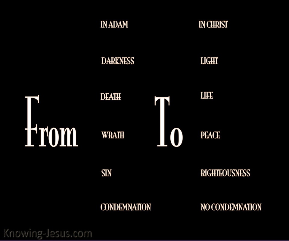 Romans 3:26 From Death To Life (black)